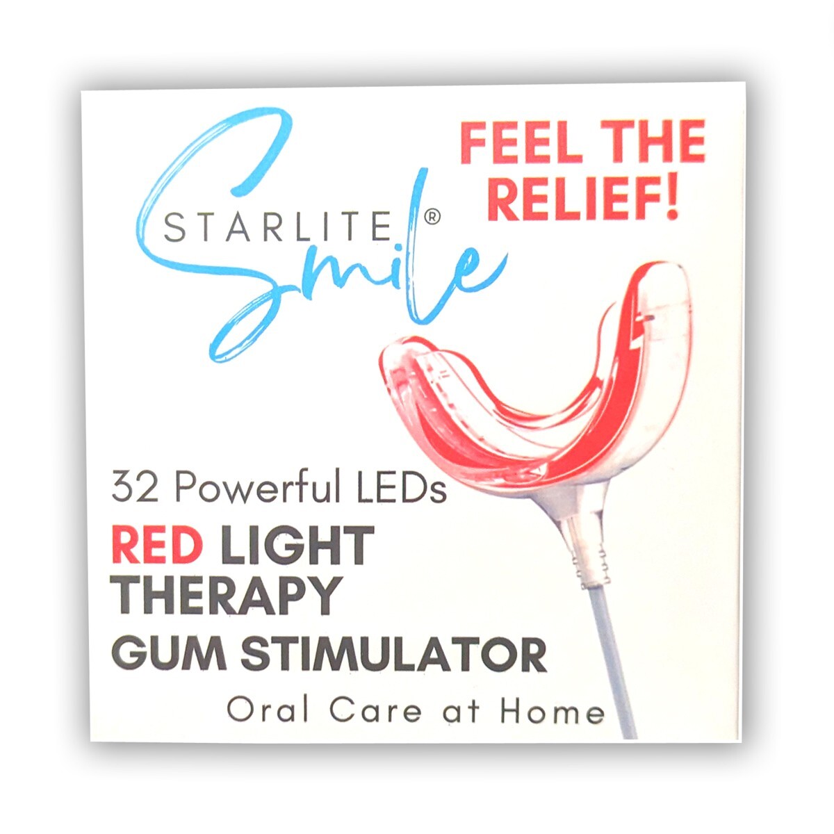 Gum Stimulator, Red Light Therapy, May Help Toothache Pain Relief, Receding Gums