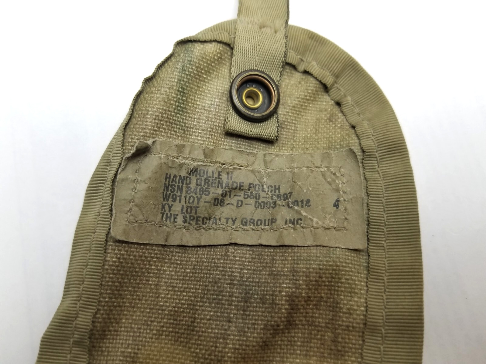 QTY 1 USGI Military Molle II OCP Multicam Army Hand Grenade Ammo Pouch USED