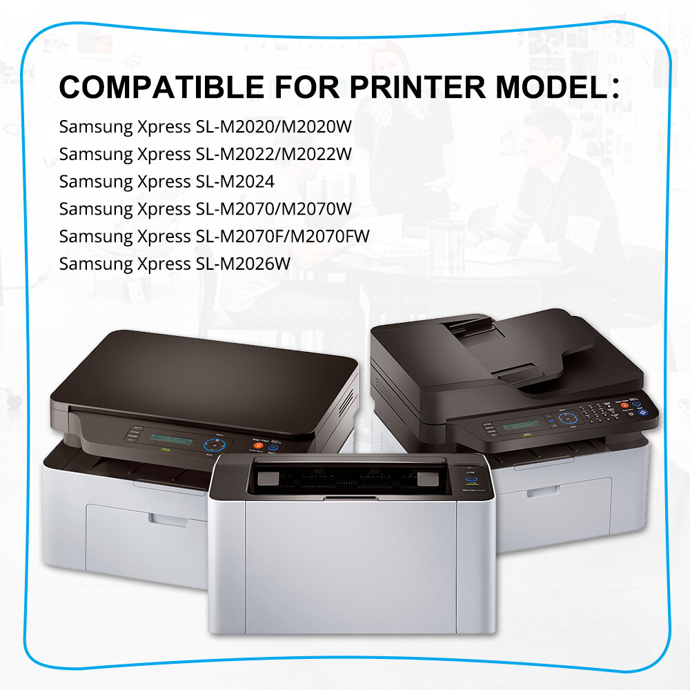 2PK MLT D111S 111s Toner Cartridge Compatible for Samsung Xpress M2020W M2070FW