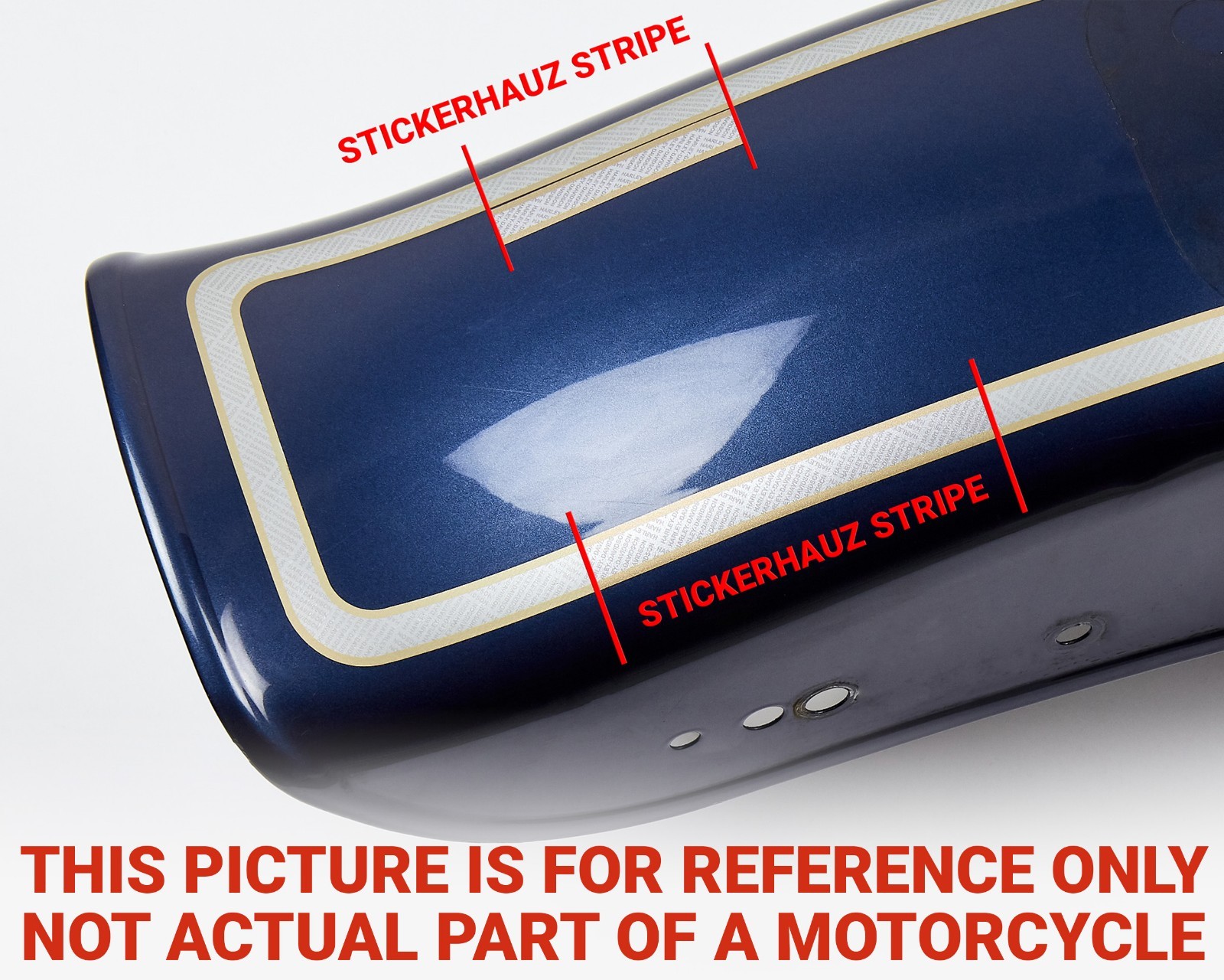 2003 Harley-Davidson 100th Anniversary universal long stripe sticker decal