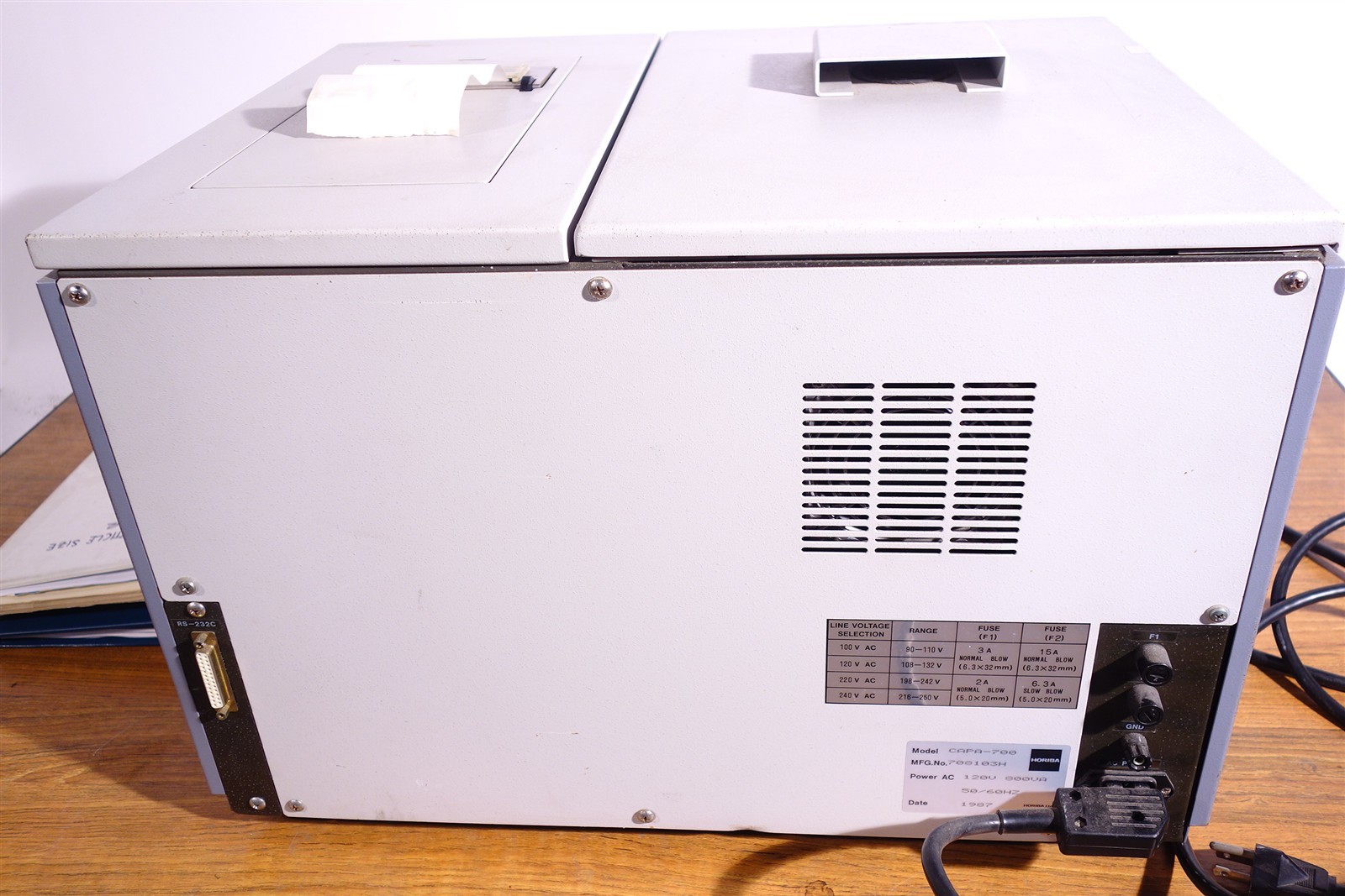 Horiba CAPA-700 Particle Size Distribution Analyzer