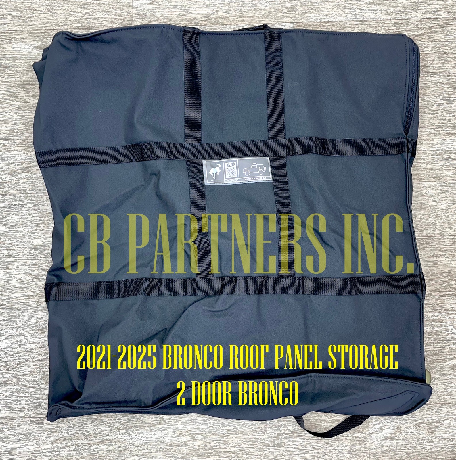 NEW ORIGINAL FORD BRONCO 2 DOOR ROOF PANEL STORAGE BAG 2021-2025