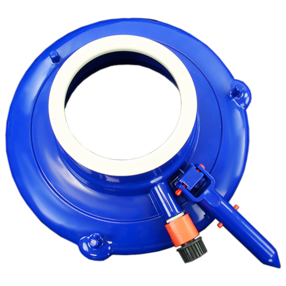 Aqua Select Leaf Gulper Bagger Vacuum Cleaner For Pool w/ Brush & Swivel Wheels