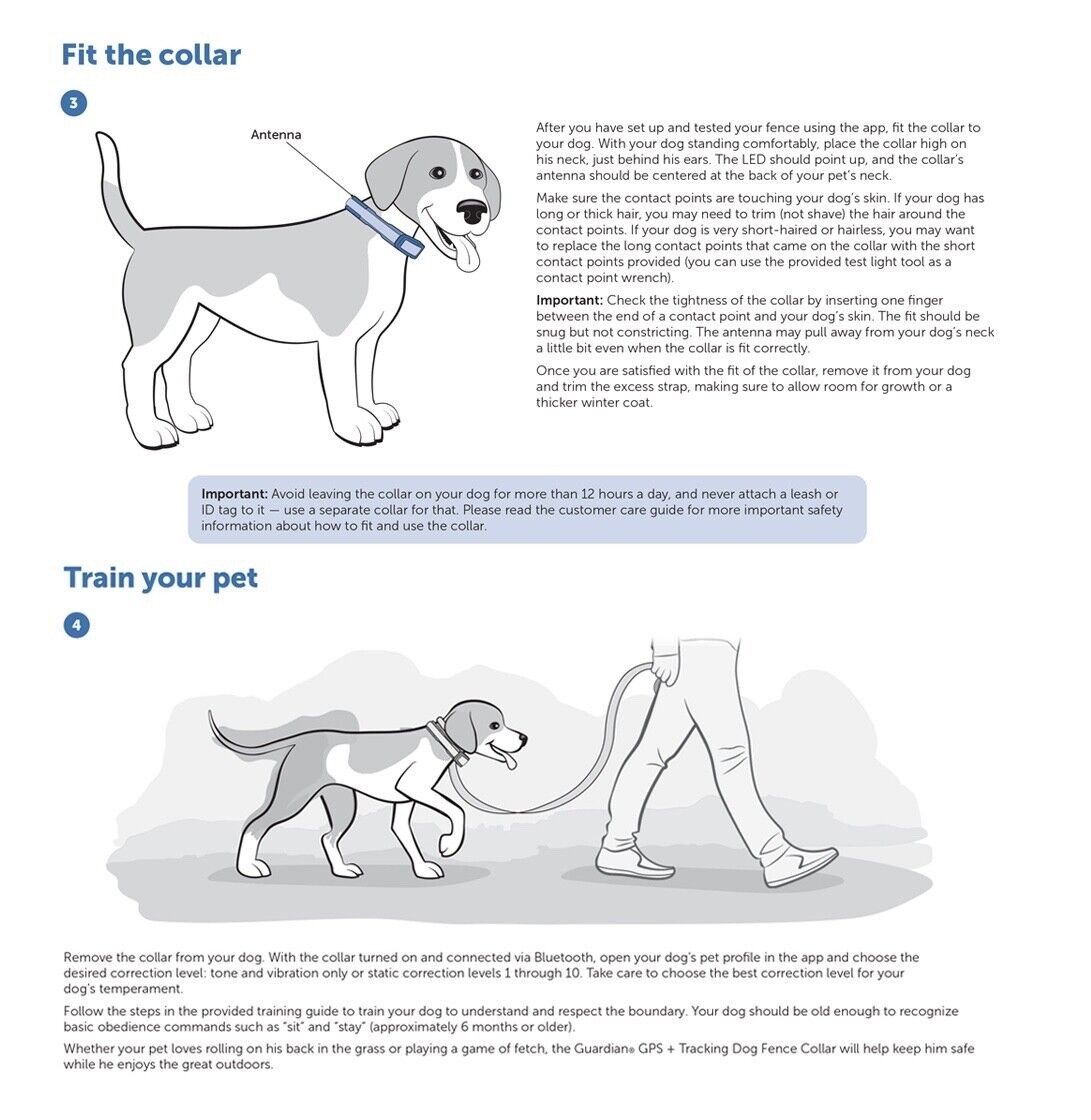 PetSafe PIF00-17804 Guardian GPS with Tracking Dog Fence Collar NEW