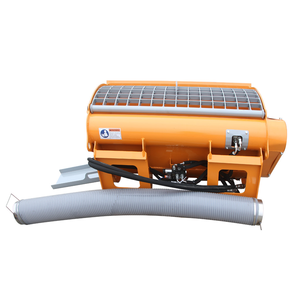 LANDHONOR Concrete Cement Mixer DOUBLE Discharge Skid Steer Mix n Go Attachment