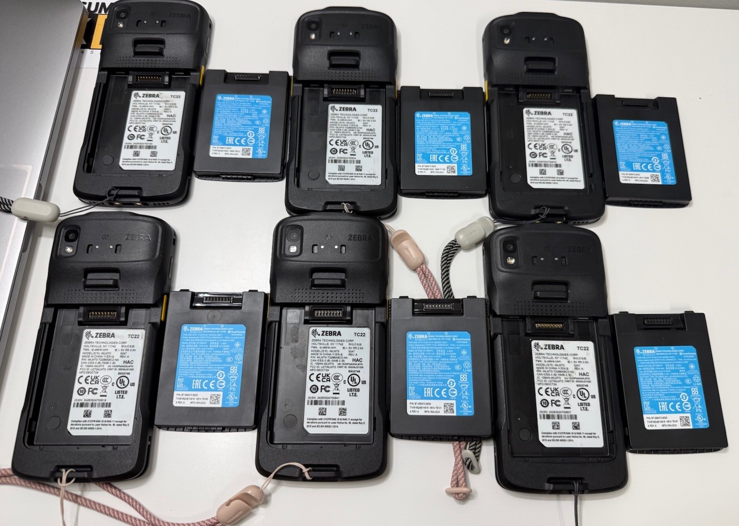 Zebra TC22 WLMT0 64GB POS Barcode Scanner Android 13