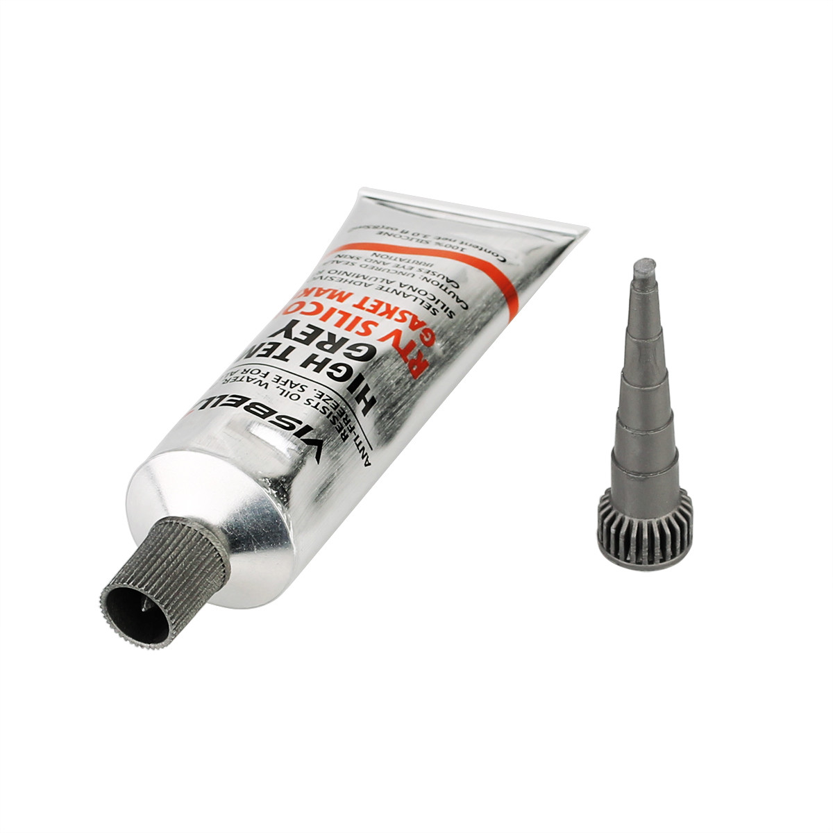 12Pcs High-Temp Grey RTV Silicone Gasket Maker VISBELLA Sealant for Valve covers