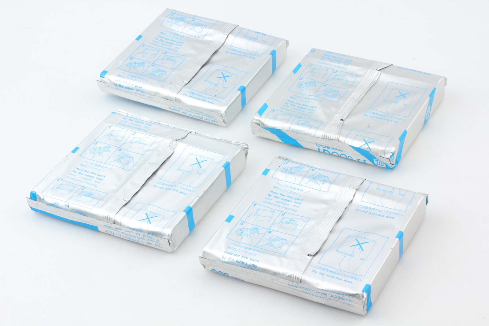 4 Lot [Unused] Fujifilm FI-800GT Instant Color Film Fotorama From JAPAN