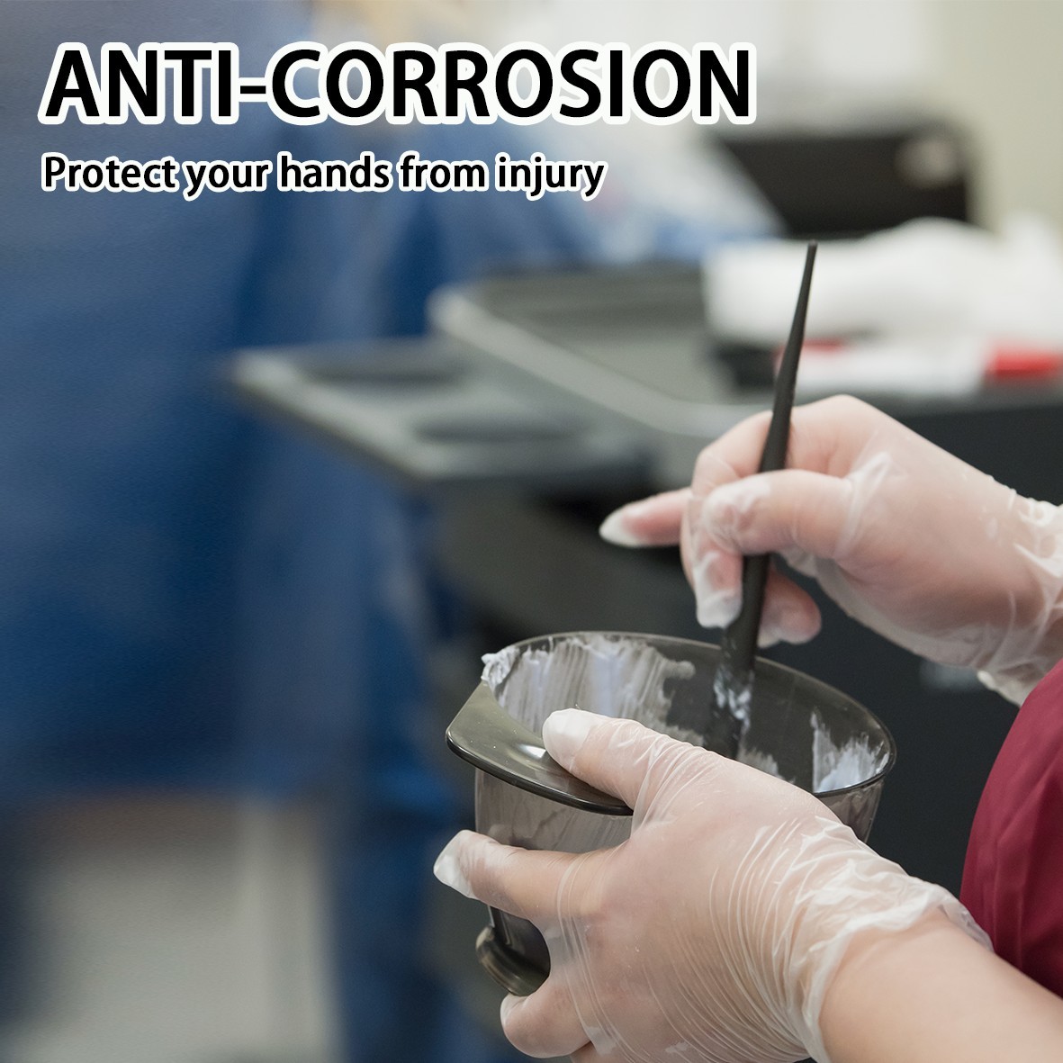 Clear Vinyl Disposable Gloves | Powder & Latex Free | Food Safe Kitchen Use