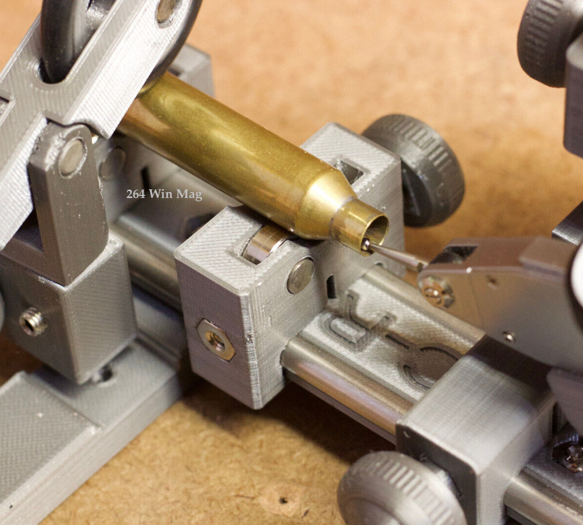 QC-Rail Concentricity Gauge Fixture for Lever Indicators to measure runout