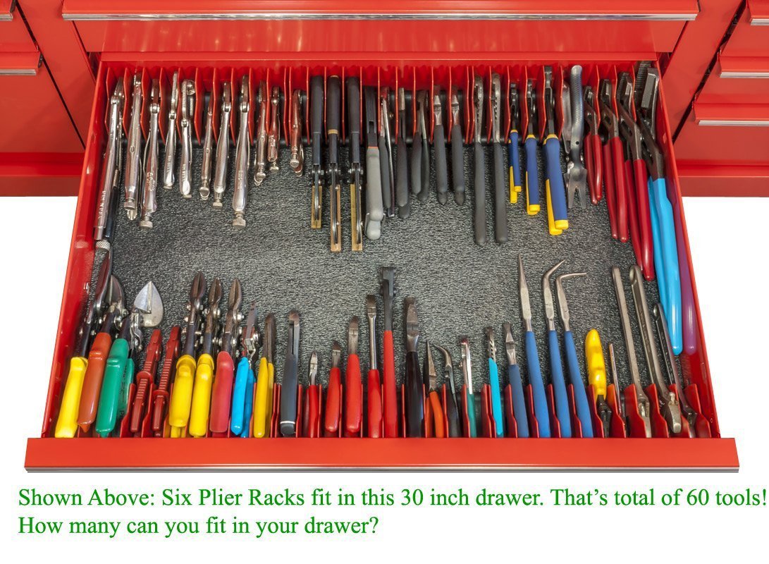 MLTOOLS | Plier Rack | Pliers Cutters Organizer | Plier Pro P8248 | Made in USA