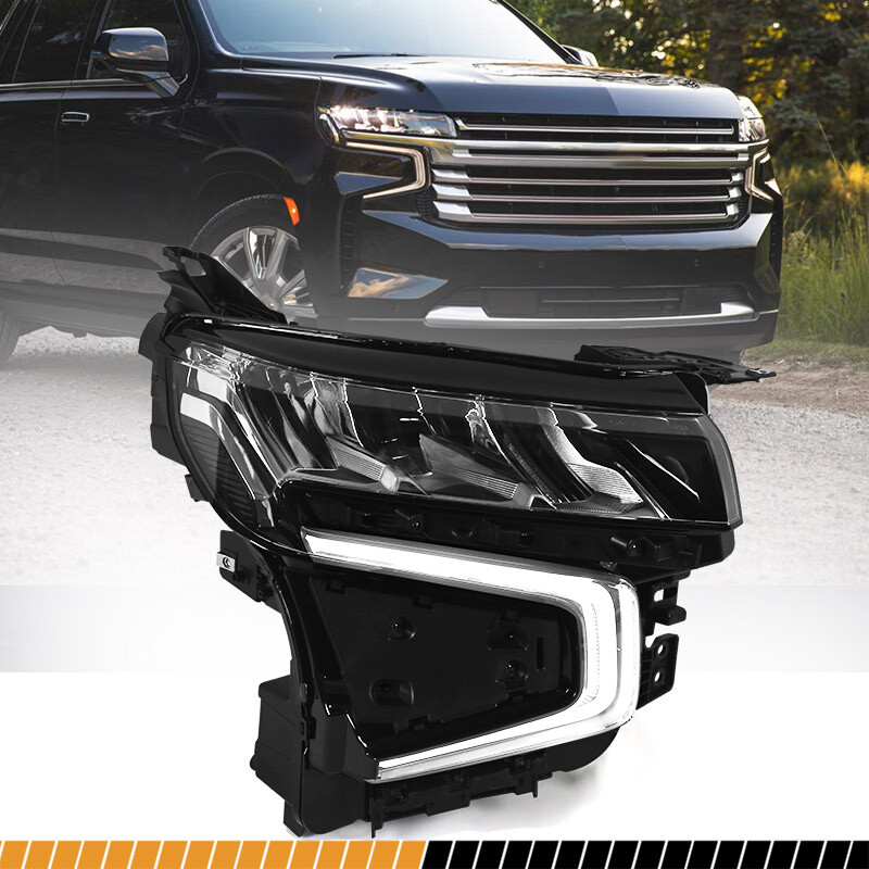 For 2021-2023 Chevy Tahoe Suburban Full LED Headlight Headlamp Passenger Right