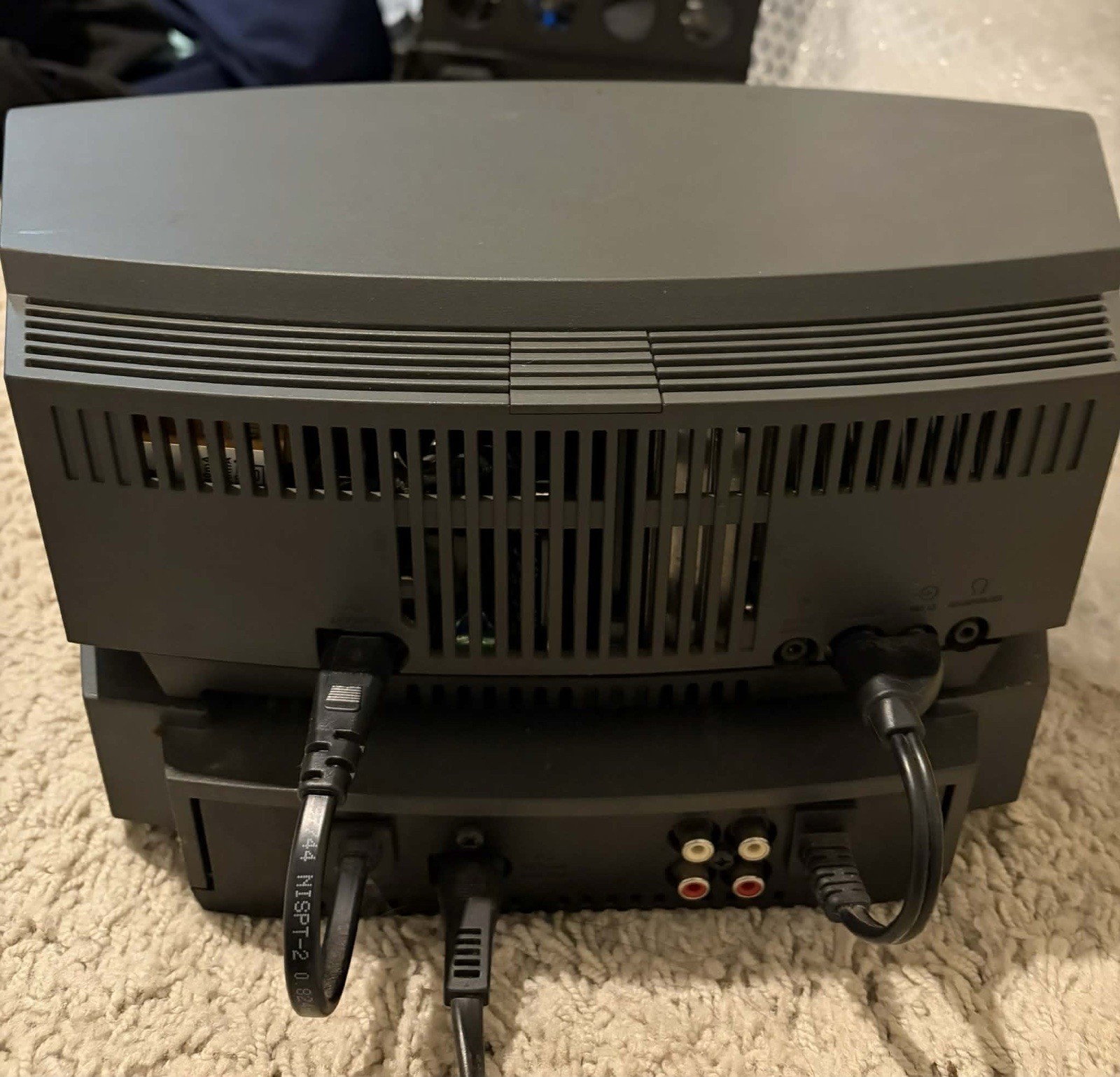 Bose wave music system model awrcc1+multi-cd changer FOR PARTS NOT WORKING READ✅