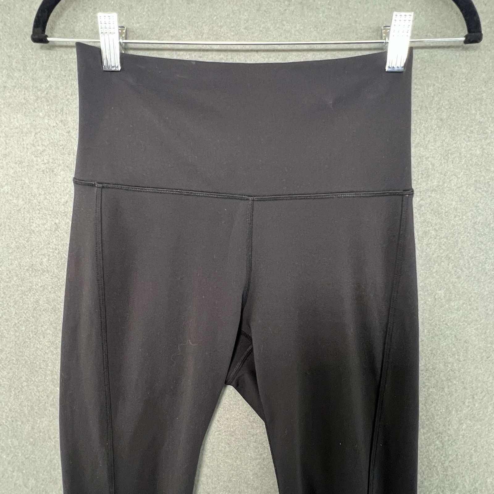 Spyder Active Cropped Leggings S Black High Waist Gym Running Capri Zip