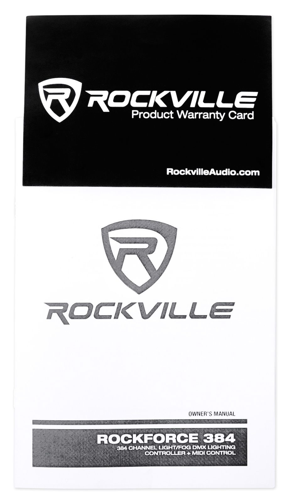 Rockville ROCKFORCE 384 Channel Light/Fog DMX Lighting Controller + MIDI Control