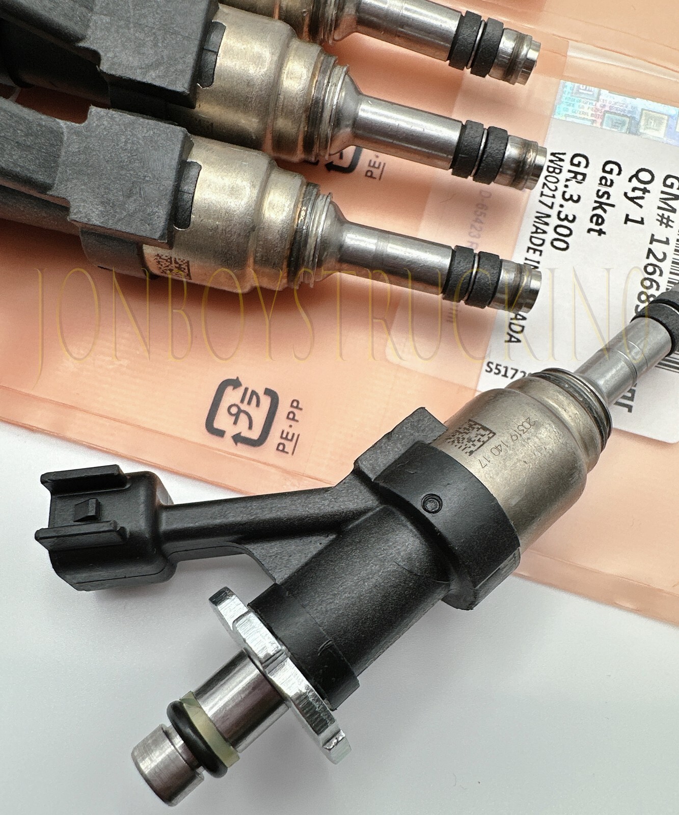 8pcs Genuine 12668390 GM Fuel Injectors For 14-19 Chevrolet GMC 1500 5.3L FJ1217