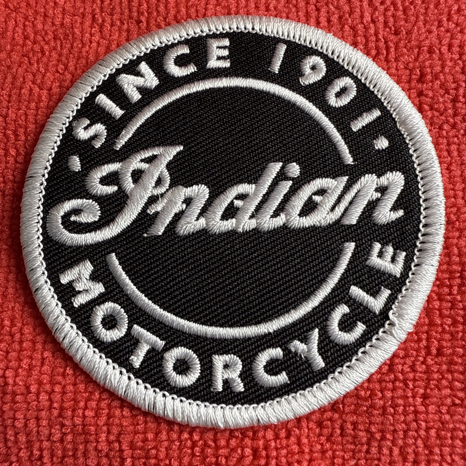 🔥 Indian Motorcycle Riders Group Embroidered 3” Iron On Patch MC Biker 1901