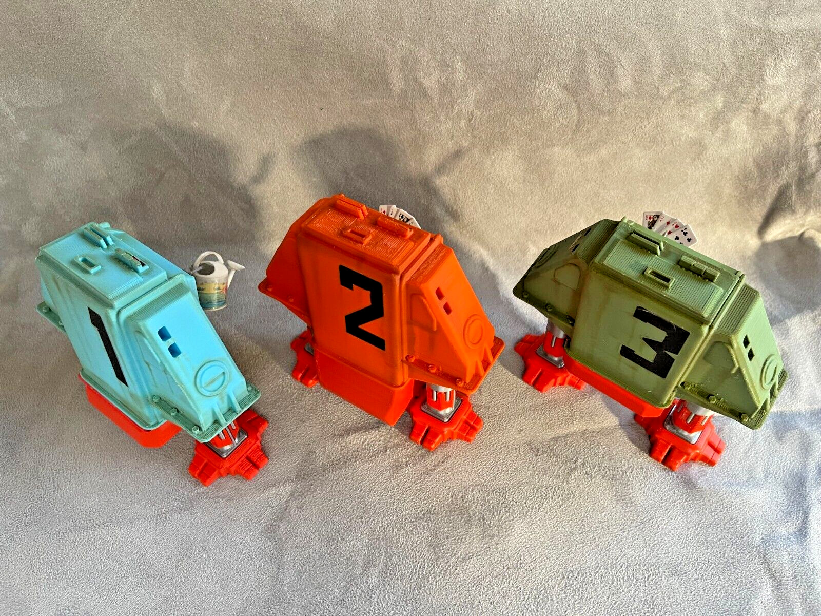 Huey, Louie and Dewey Model Robots From Sci-Fi Film Silent Running