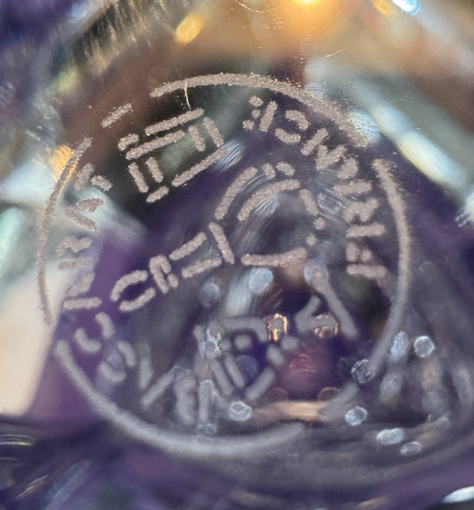 Baccarat Neptune Claret Wine 7 3/4 inch Glass (s) MINT & Guaranteed