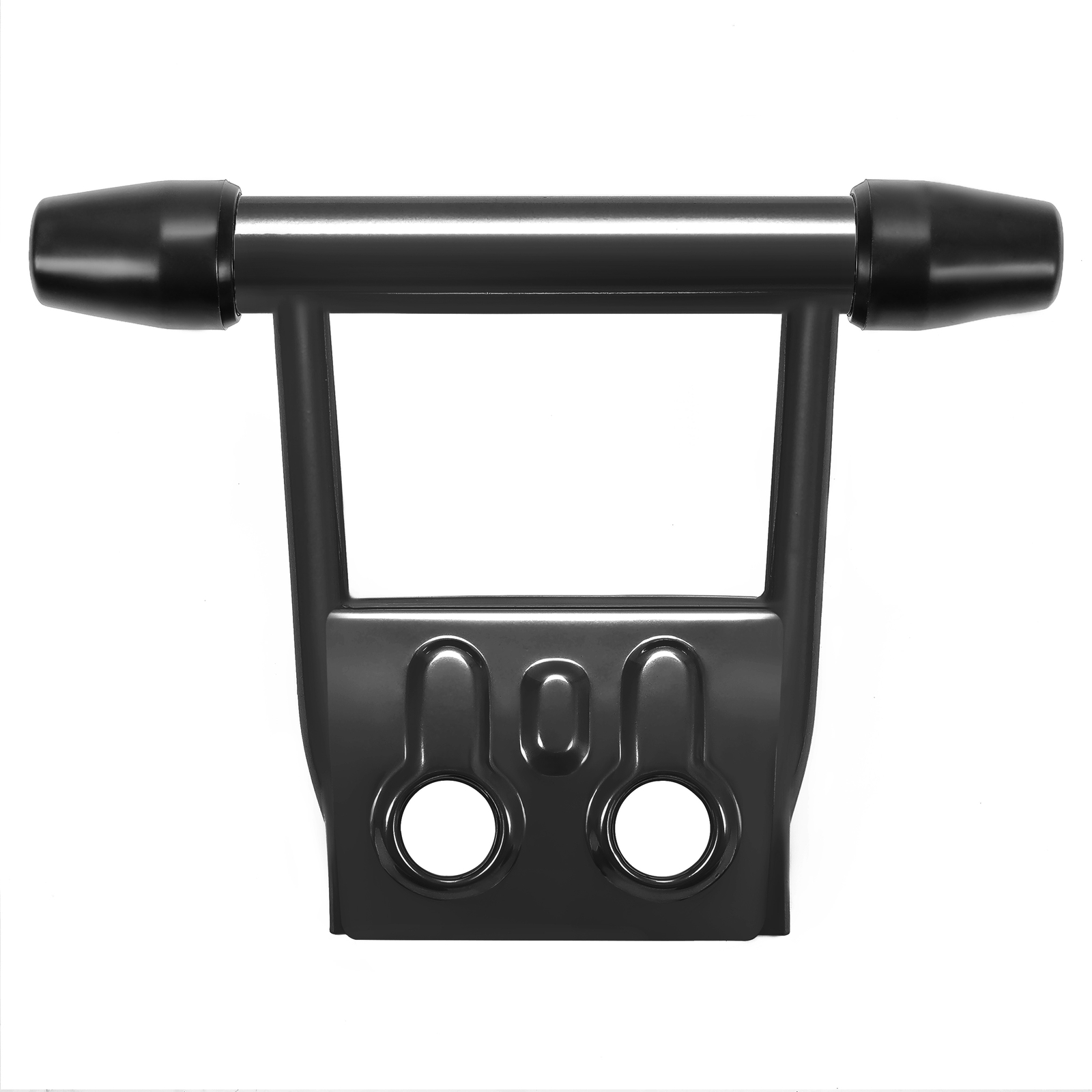 New For Yamaha Banshee 1987-2006 Black Front Bumper Guard & Rubber End Caps