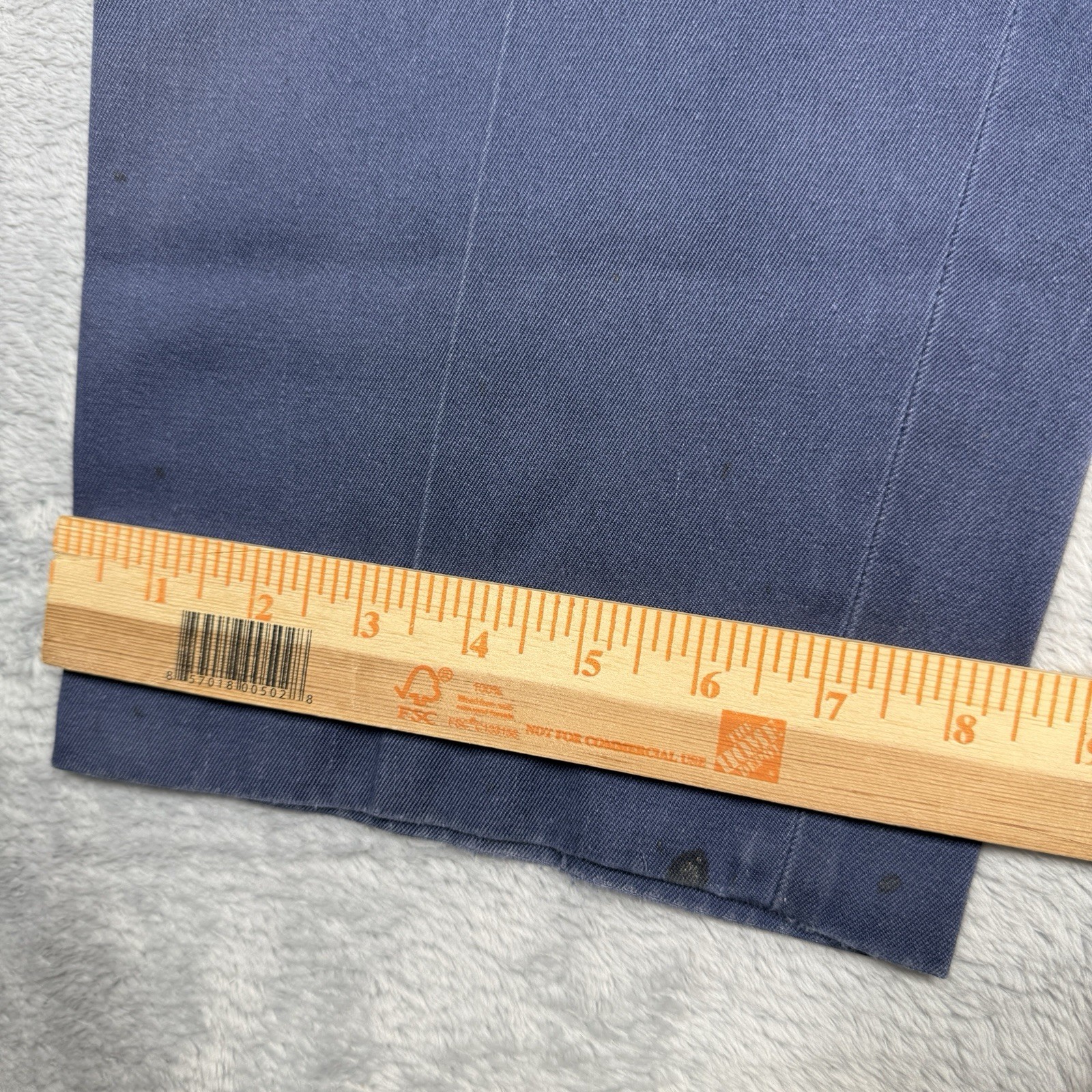 Vintage Lee Chetopa Twill Sanforized Pants Men Fits 34X28 Blue Thrashed Stained