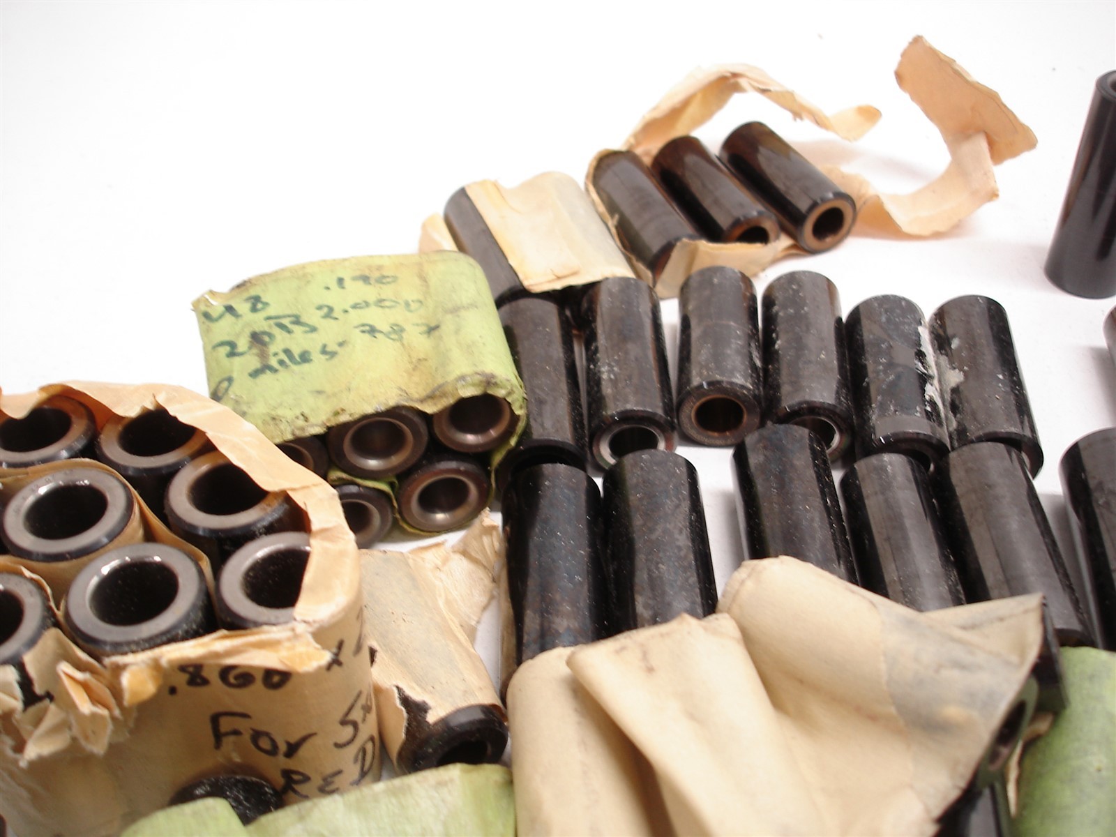 BULK 138pcs ASSORTED NASCAR CASIDIAM DLC COATED WRIST PINS .709 .787 .866" .927"