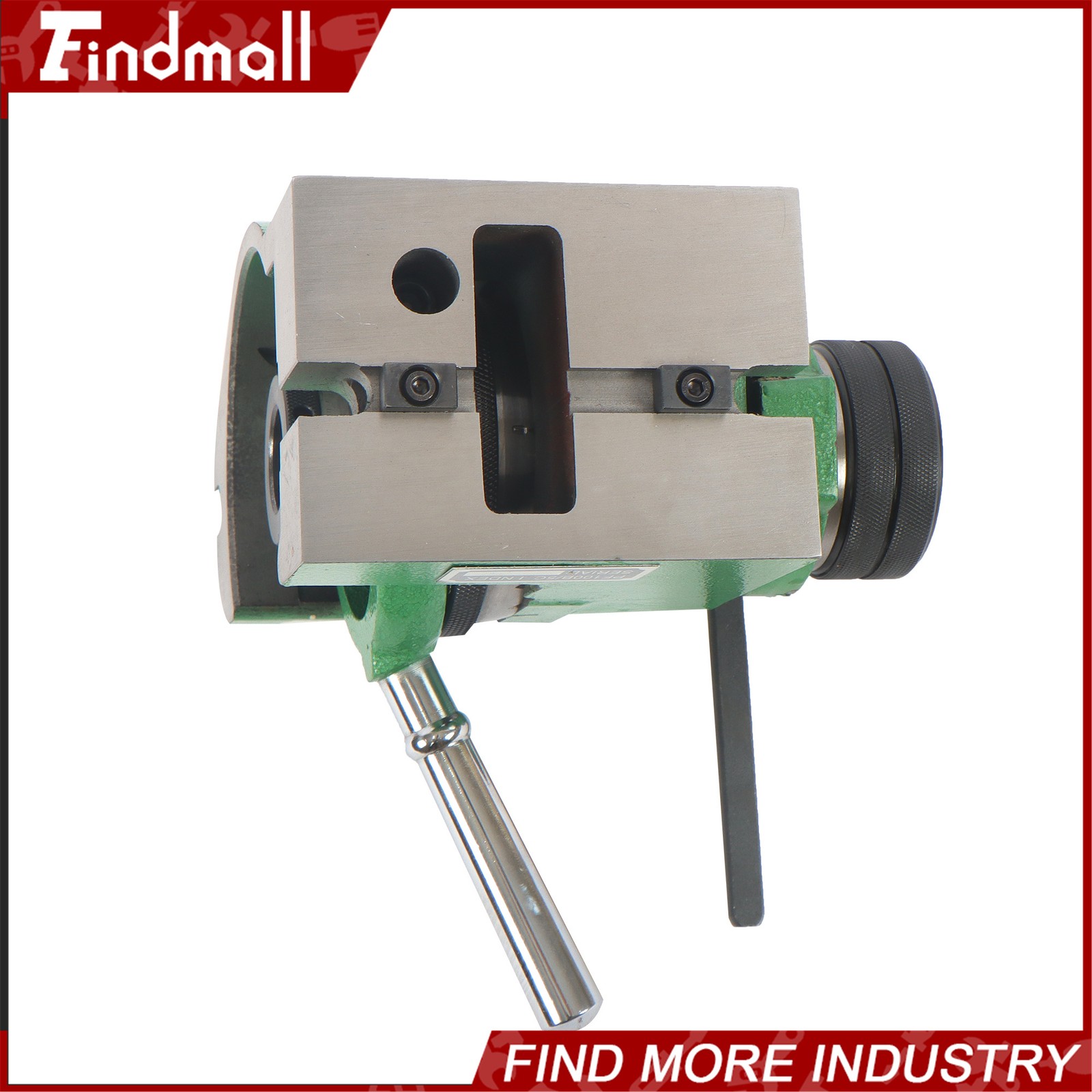 Findmall .0004" Thread 5C Collet Vertical Horizontal Spin Index Fixture Milling