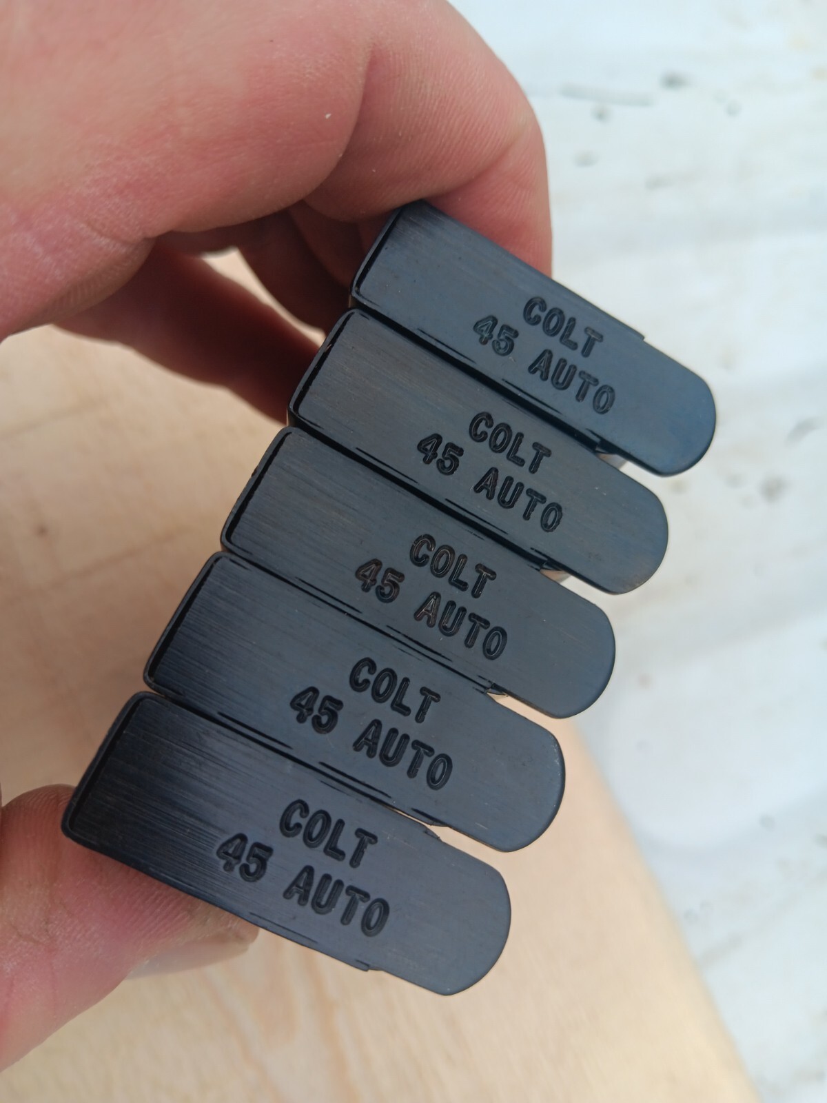 5 Factory Original Colt 1911 45acp 7rd. Magazines - Brand New