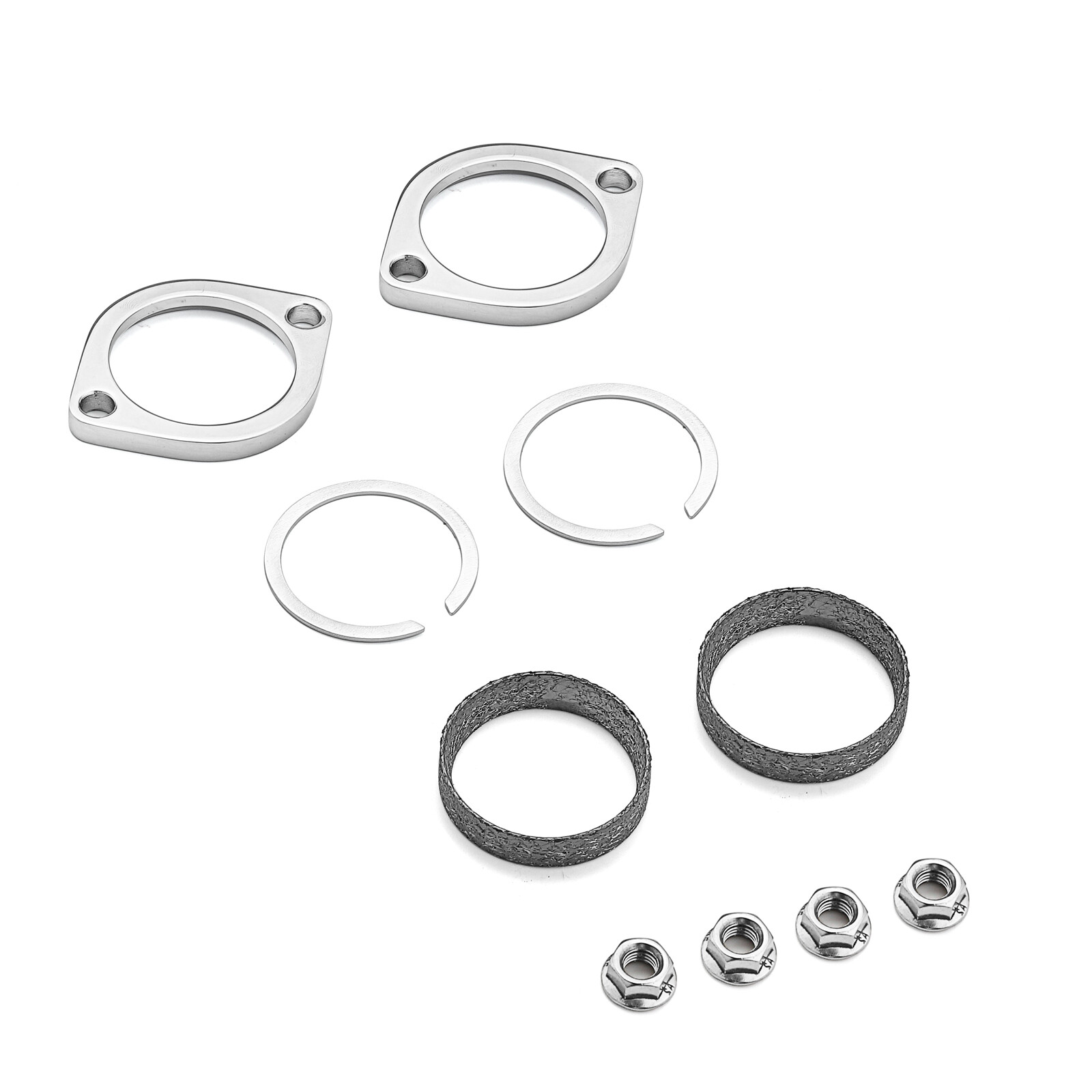 Gasket Exhaust Flanger Port Gasket Kit For Harley Davidson 65324-83 65325-83A