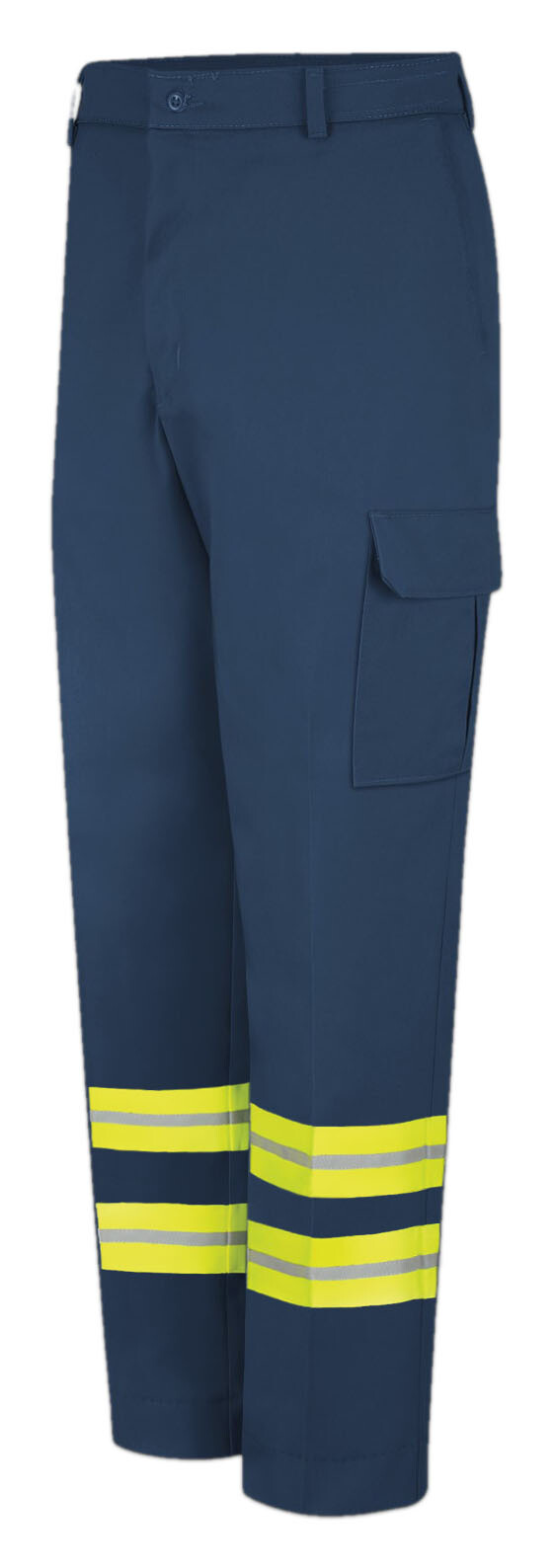 Red Kap Reflective Cargo Pocket Safety Hi Vis Work Pants Industrial Uniform