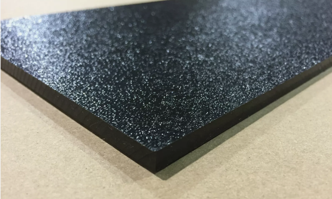 BLACK ABS PLASTIC SHEET 1/8" X 24" X 24" VACUUM FORMING RC HOBBY CAR STEREO