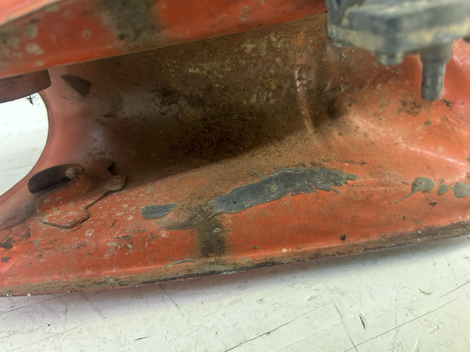 1984 Suzuki LT 50 used Gas Fuel Tank Rusty ^^^