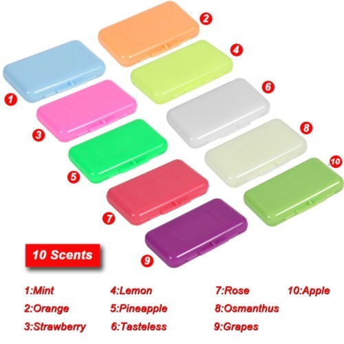 10Boxes Dental Ortho Relief Wax fit Brackets Braces Gum Irritation 10 Scents 50P