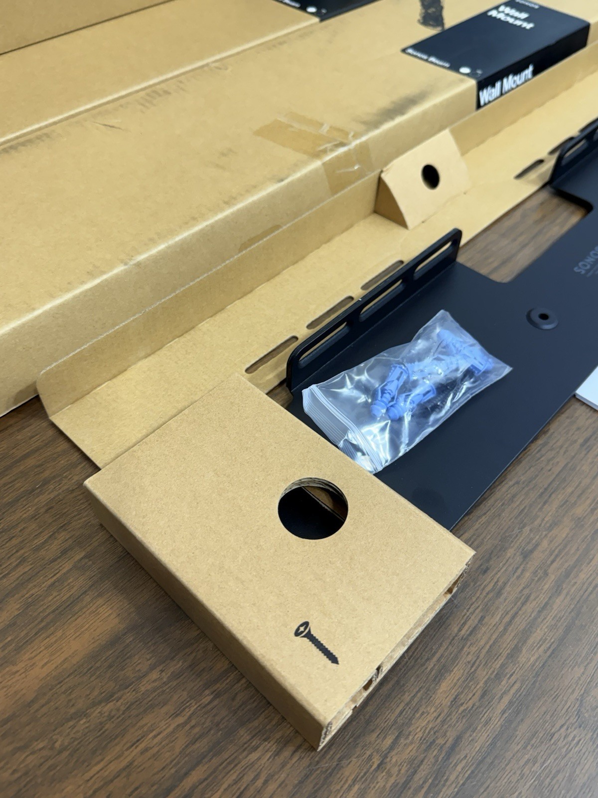 Sonos BM1WMWW1BLK Beam Wall Mount - Black ( PRICE FOR EACH )