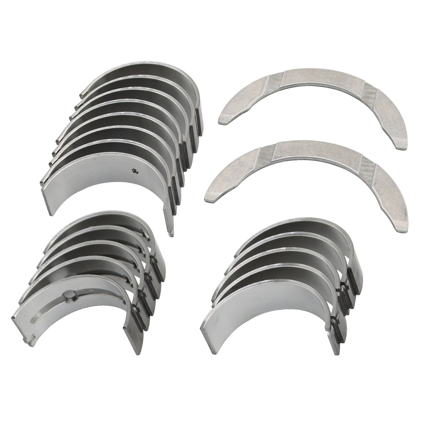 Main & Rod Bearing W/Thrust Washer STD For Optima Sonata Kia Optima 2.4L 2006-16