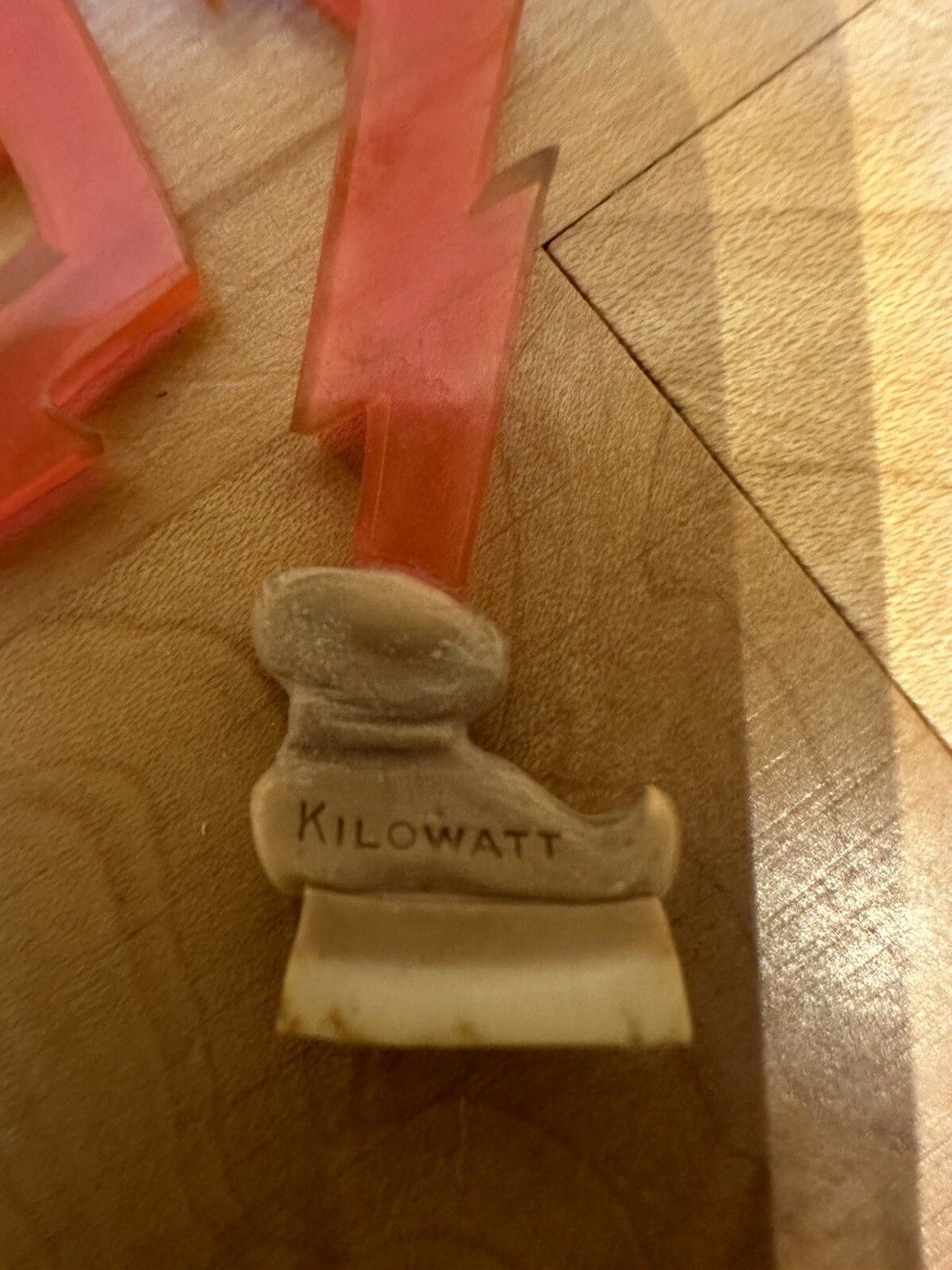 Vintage Reddy Kilowatt Business Card Figure - 1930's ERA - PG&E California