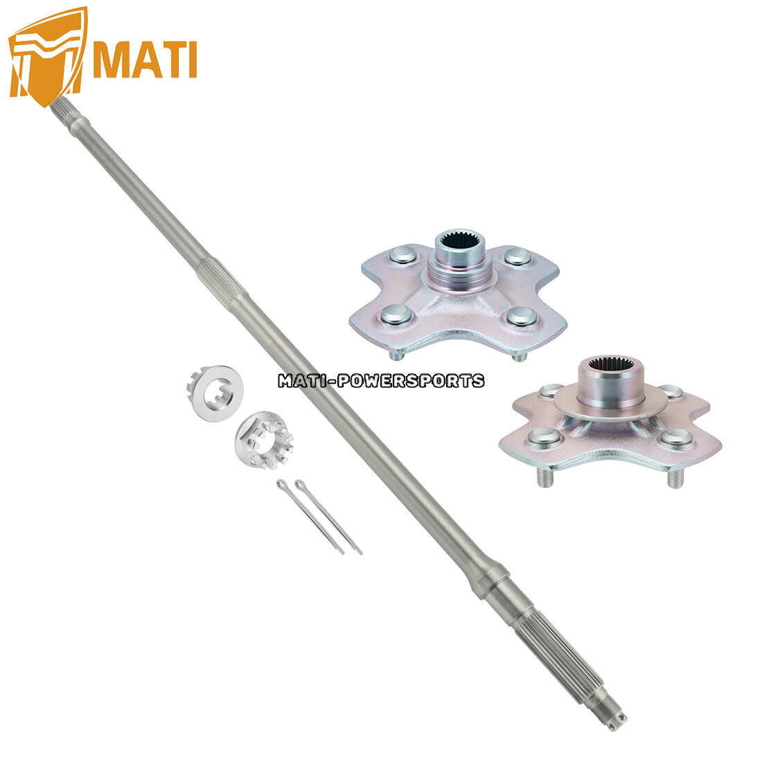 Rear Axle Shaft Wheel Hub for Honda TRX450ES TRX450S Foreman 450 4X4 1998 - 2004