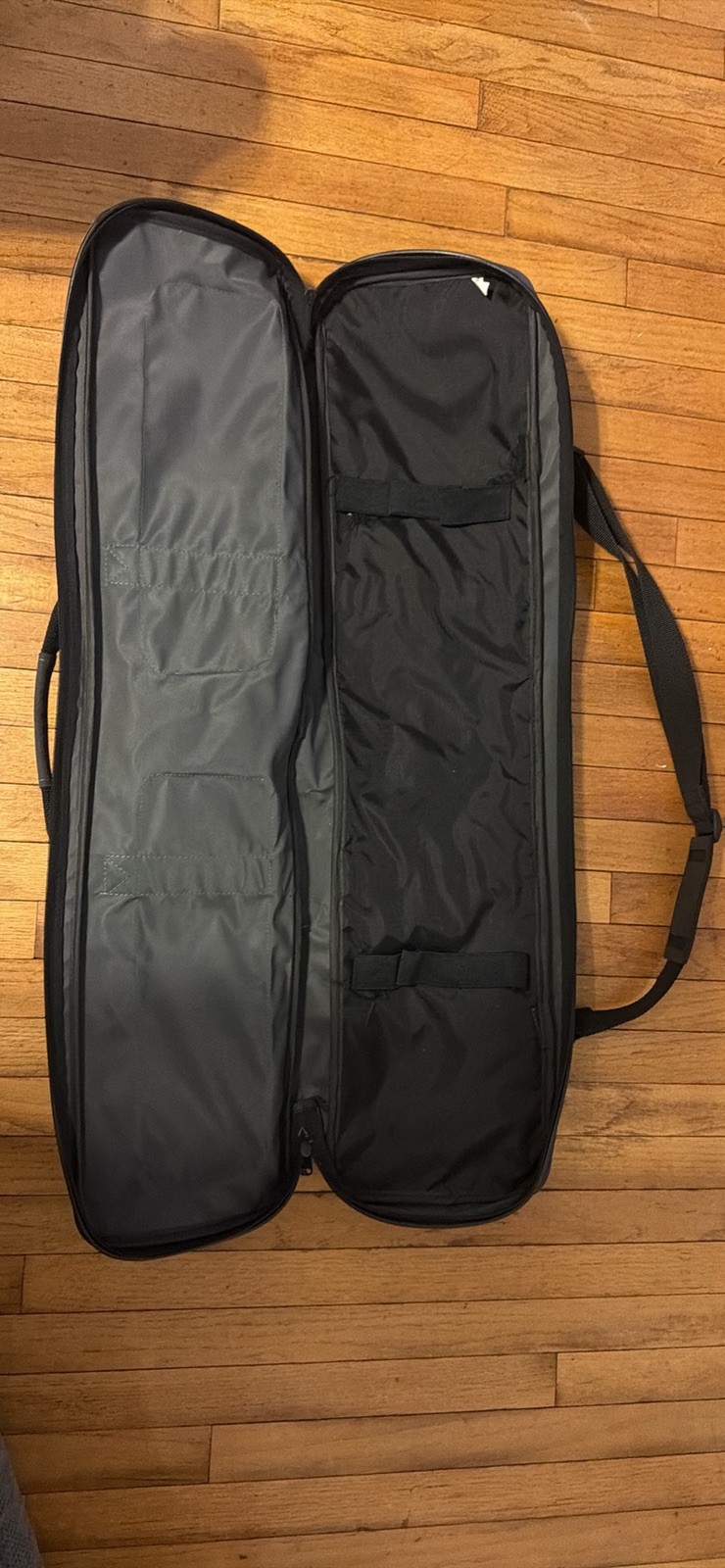 VINTAGE LL BEAN GREEN CANVAS TRAVEL FLY ROD BAG