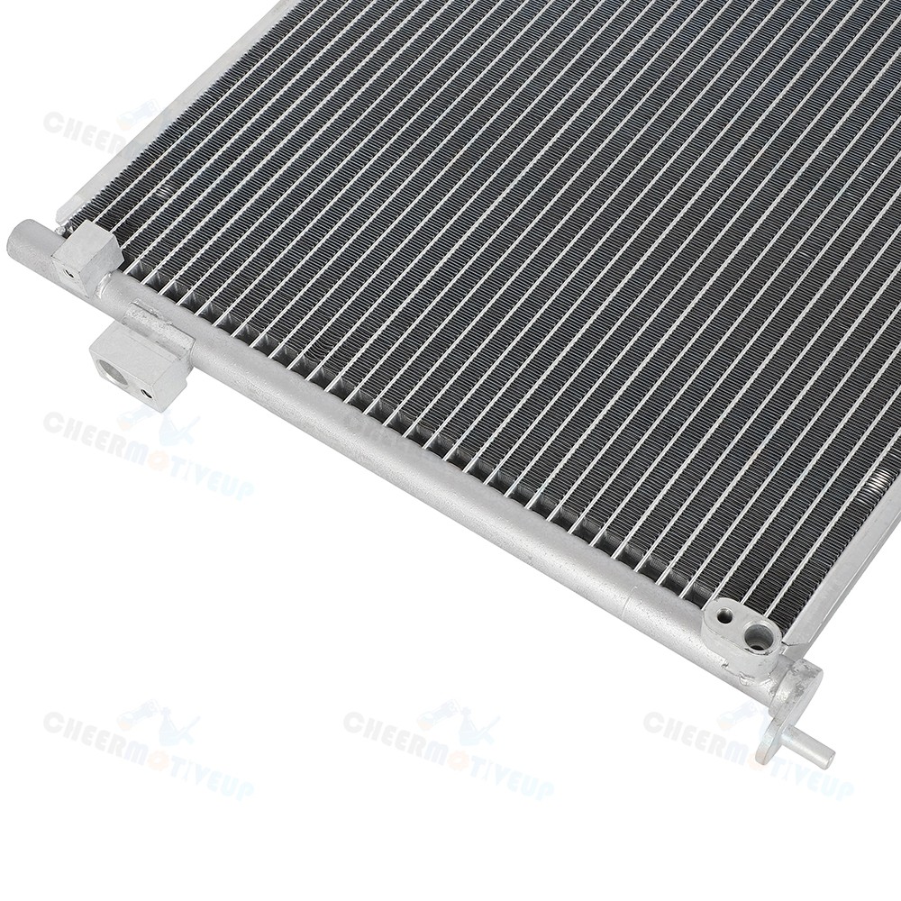 A/C Condenser and AC Compressor Cooling Kit for 2006-2011 Honda Civic 1.8L