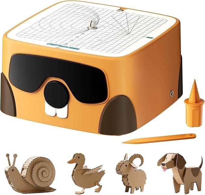 Kid-Safe Power Tool for Cutting Cardboard - STEM + STEAM Educational Toy