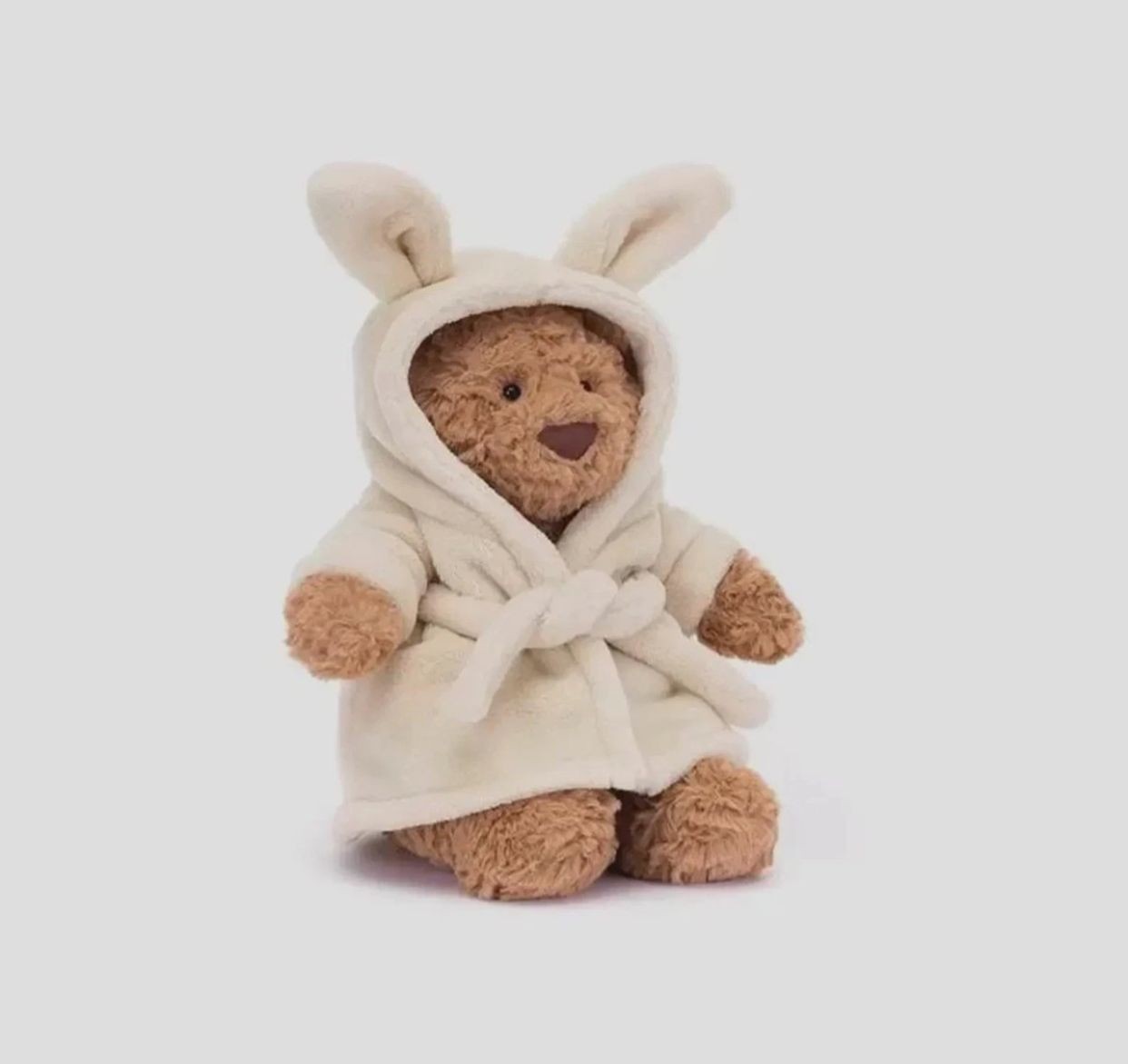 Jellycat Bathrobe Bartholomew Bear Plush NWT | Cute Birthday Gift Toy with Dust