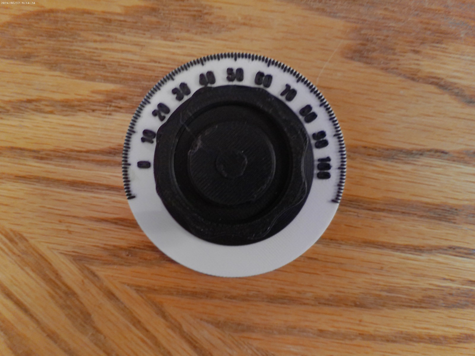 2.75" Radio Dial Knob for Regenerative or Crystal Receivers 3D Print