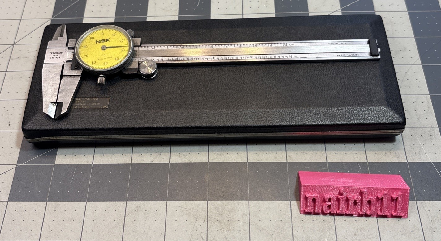 NSK Precision 6" Dial Caliper .001” w/ Case Machinist Tools Japan