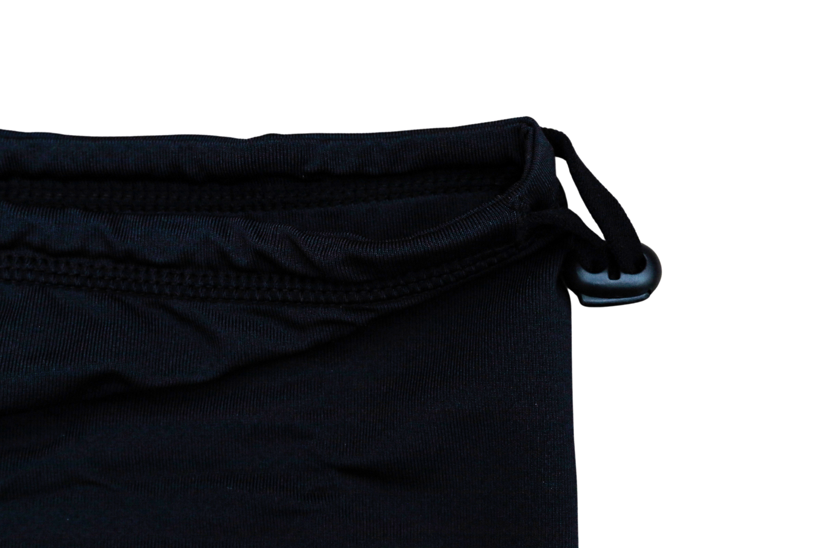 Mission All Season Adjustable Reusable Gaiter Black - Machine Washable, UPF 50