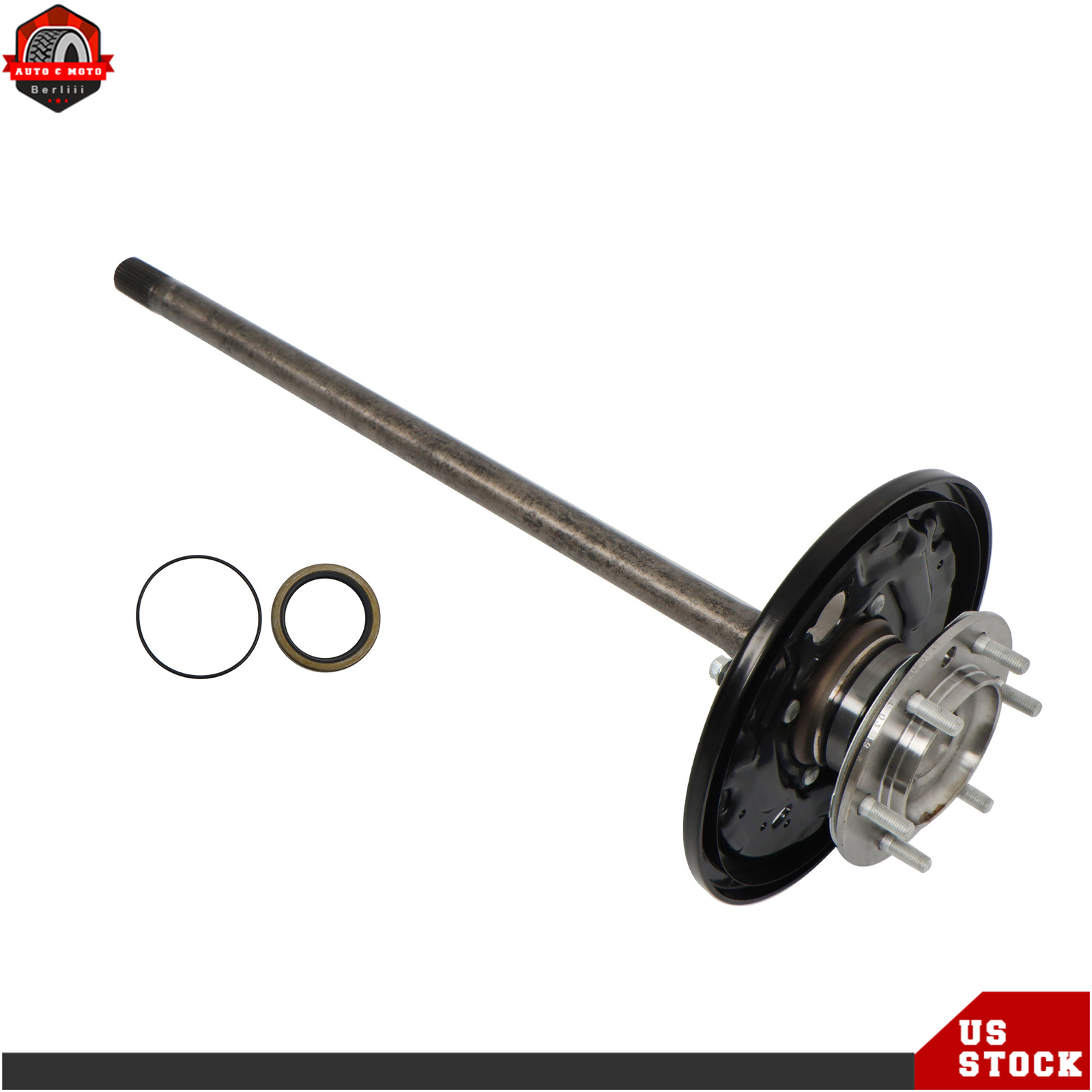 Rear Left Drive Side Axle Shaft Assembly For 05-15 Toyota Tacoma Pre-Pressed