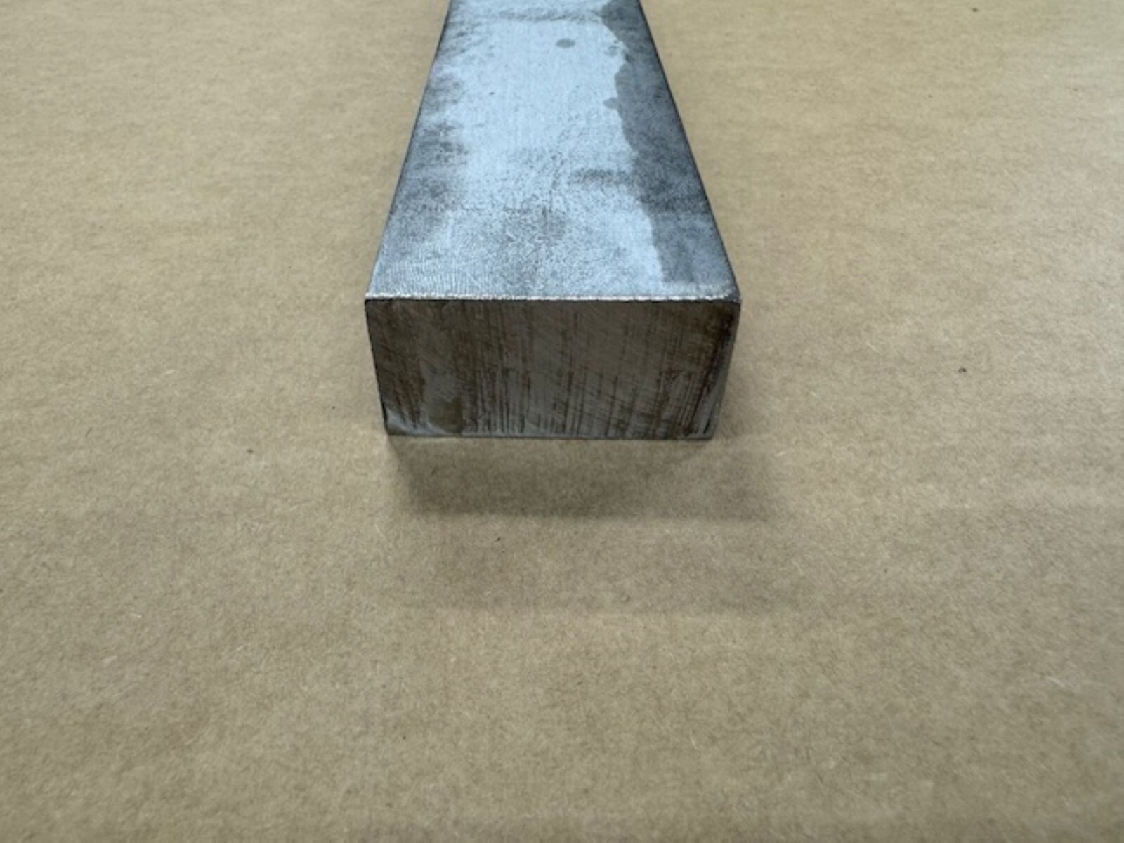 1" x 2" Stainless Steel Flat Bar x 12" Long, 304/304L Stainless