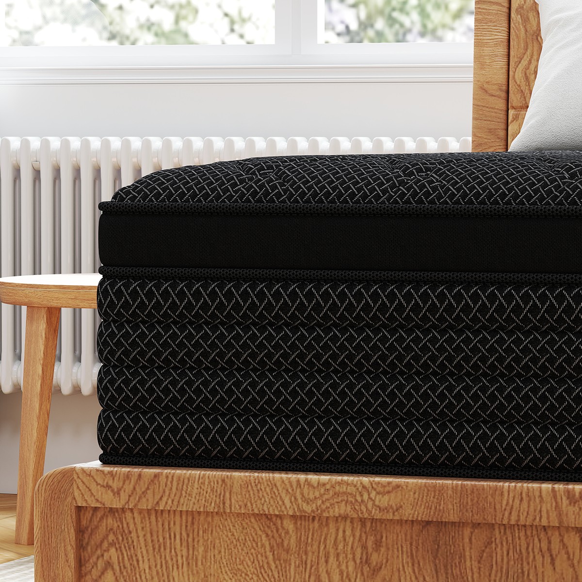 12" 14" Twin Full Queen King Mattress Gel Memory Foam Hybrid Spring Bed In a Box