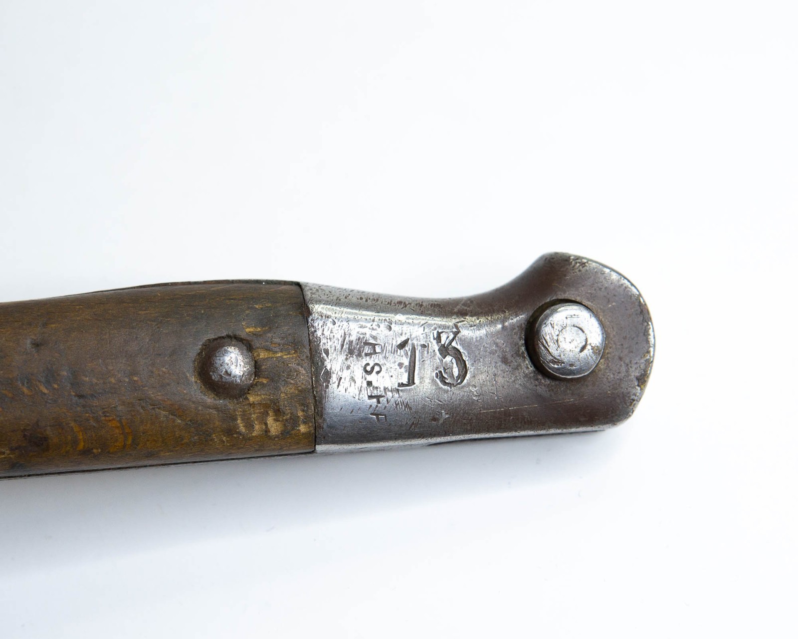 WW1/ WW2 Mauser Bayonet & Scabbard Marked, A.S FA. Turkish.