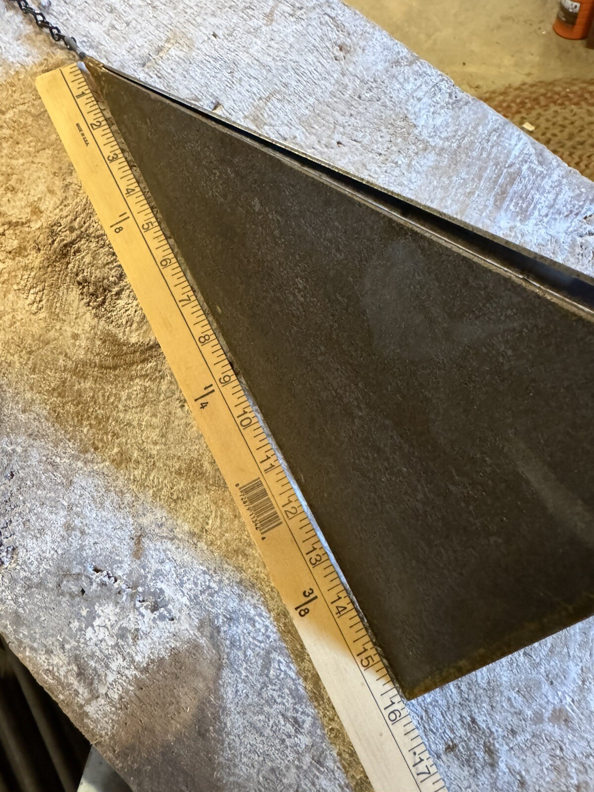 Large Handmade Joe Coniff North Country Style Triangle Wind Chime Bell W/ Option