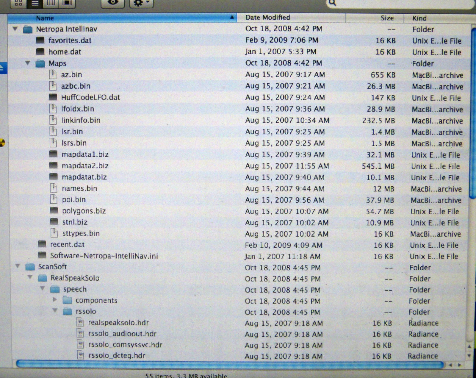 One (1) - genuine Sandisk 1GB SD card with Nextar gps USA & Canada maps